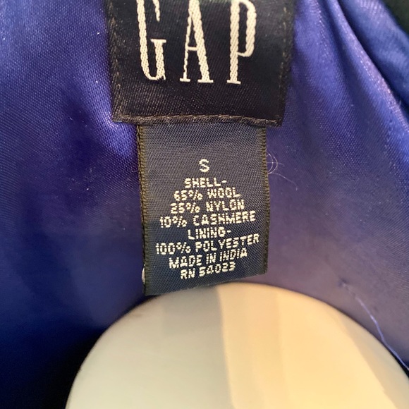 Black Wool Coat with Cashmere Lining - Picture 4 of 4